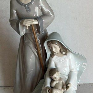 Lladro Nao Holy Family Figurine, perfect condition - Free Shipping